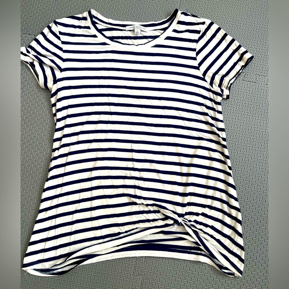 Front ruched t-shirt